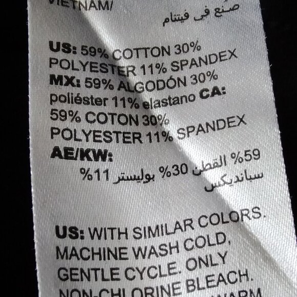 CHICO's Black Casual ANKLE PANT Sz 0 - Picture 4 of 5